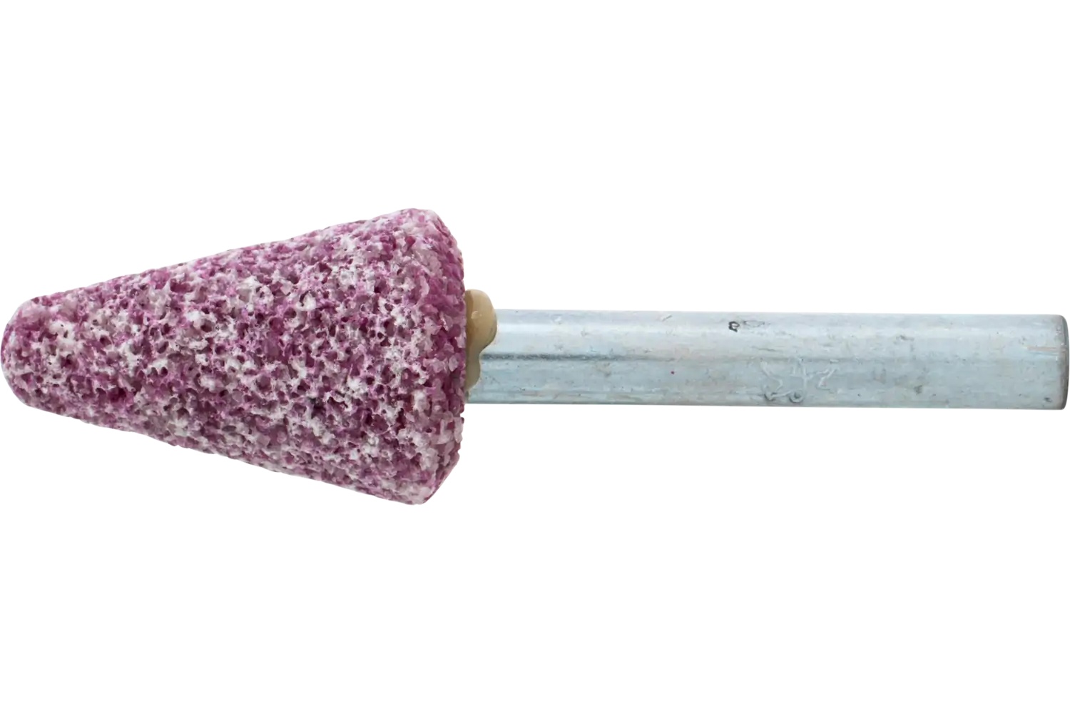 Picture of Pferd Vitrified Mounted Point, Steel, 3/4" x 1-1/8, 30 Grit, A5, AO, 1/4" Shank